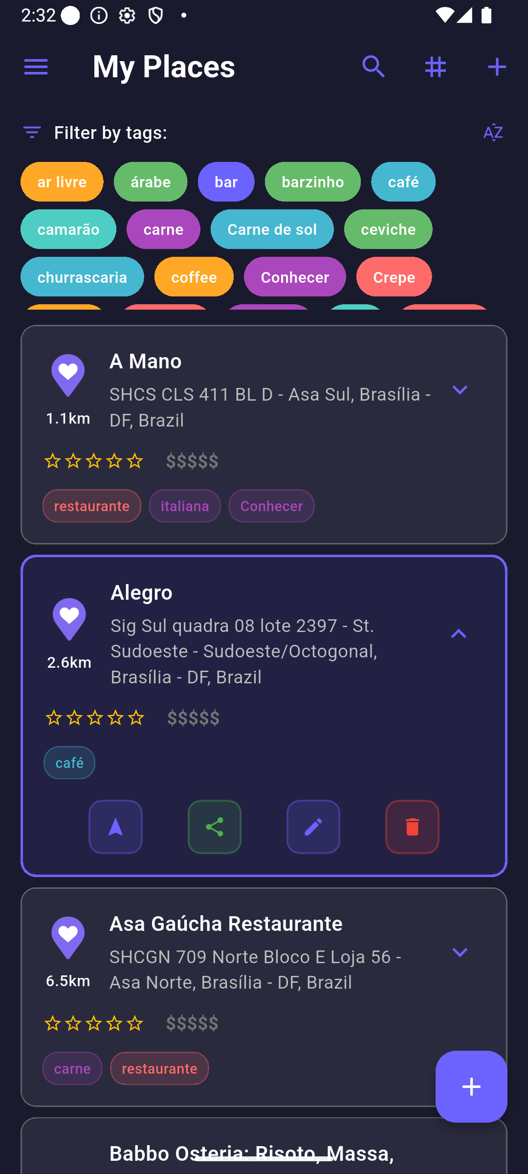 FavSpots meus lugares
